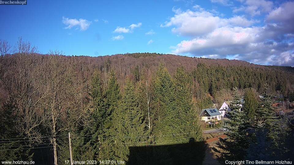 Webcam Holzhau am 17.01.2023 in Holzhau (Erzgebirge)