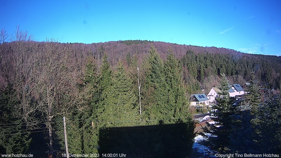 Webcam Holzhau am 18.12.2023 in Holzhau (Erzgebirge)