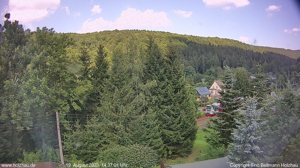 Webcam Holzhau am 19.08.2023 in Holzhau (Erzgebirge)