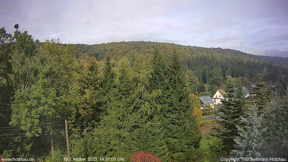 Webcam Holzhau am 19.10.2023 in Holzhau (Erzgebirge)