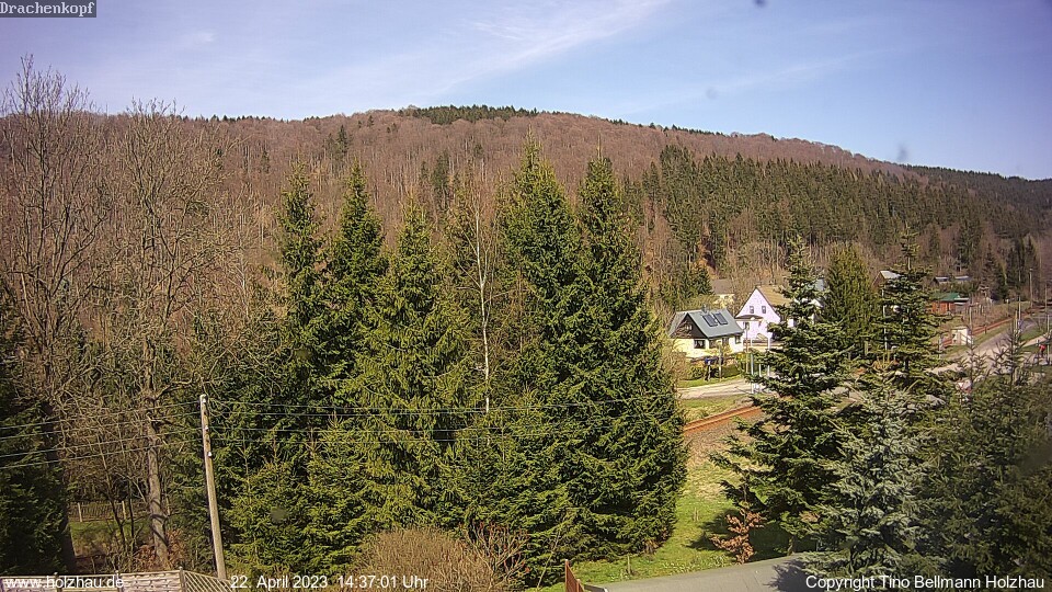 Webcam Holzhau am 22.04.2023 in Holzhau (Erzgebirge)