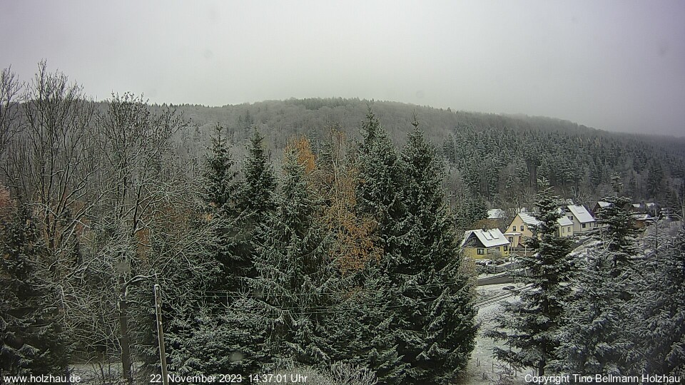 Webcam Holzhau am 22.11.2023 in Holzhau (Erzgebirge)