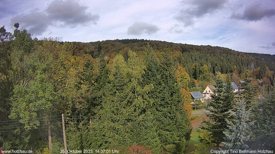 Webcam Holzhau am 25.10.2023 in Holzhau (Erzgebirge)