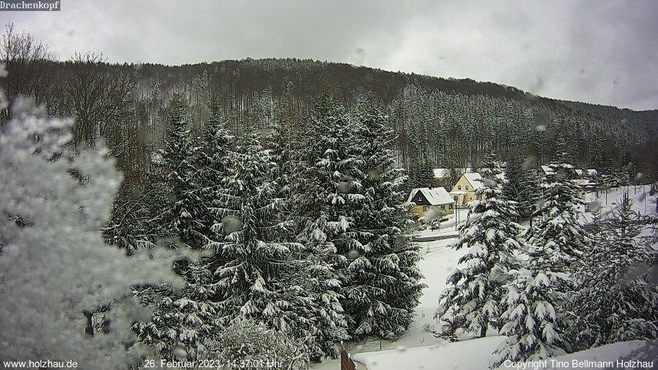 Webcam Holzhau am 26.02.2023 in Holzhau (Erzgebirge)