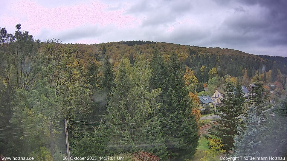 Webcam Holzhau am 26.10.2023 in Holzhau (Erzgebirge)