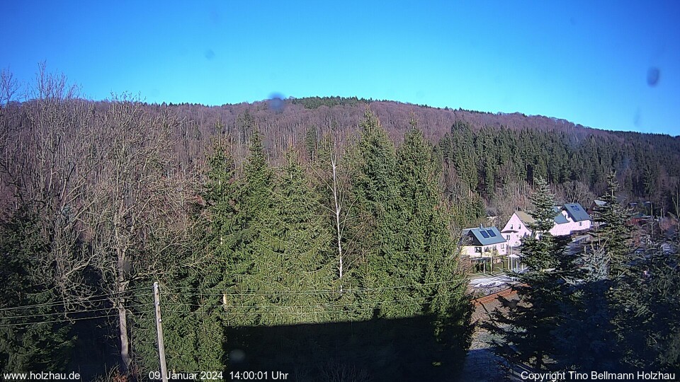 Webcam Holzhau am 09.01.2024 in Holzhau (Erzgebirge)