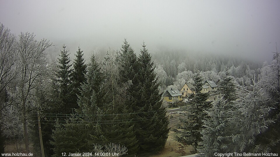 Webcam Holzhau am 12.01.2024 in Holzhau (Erzgebirge)