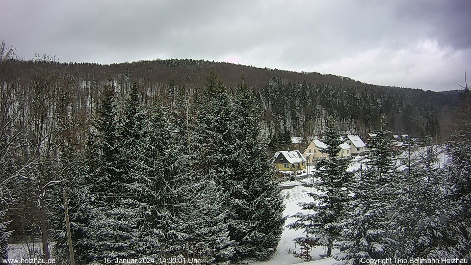 Webcam Holzhau am 16.01.2024 in Holzhau (Erzgebirge)