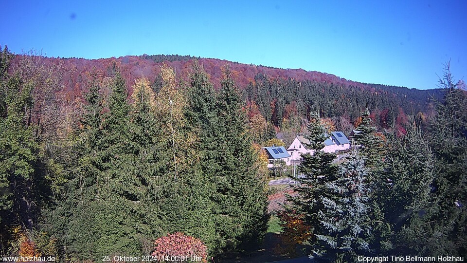 Webcam Holzhau am 25.10.2024 in Holzhau (Erzgebirge)