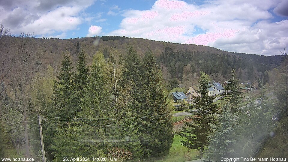 Webcam Holzhau am 26.04.2024 in Holzhau (Erzgebirge)