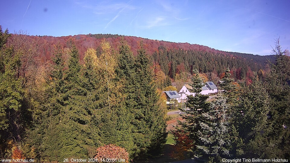 Webcam Holzhau am 26.10.2024 in Holzhau (Erzgebirge)