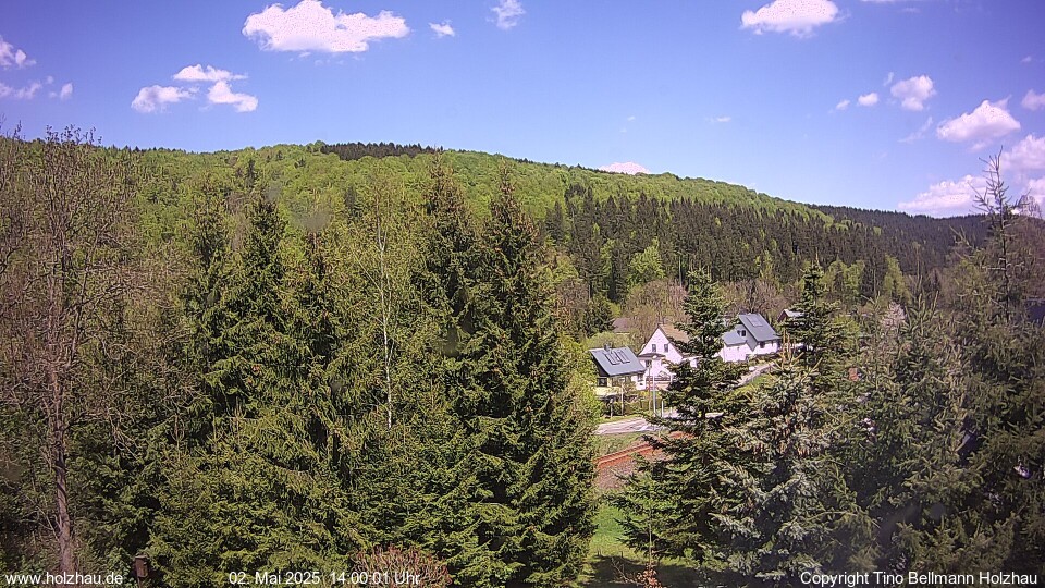 Webcam: Wetter Holzhau 02.05.2025 Webcam Holzhau am 02.05.2025 in Holzhau (Erzgebirge)