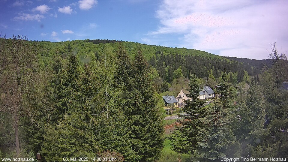 Webcam: Wetter Holzhau 06.05.2025 Webcam Holzhau am 06.05.2025 in Holzhau (Erzgebirge)