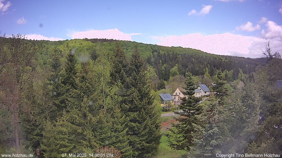Webcam: Wetter Holzhau 07.05.2025 Webcam Holzhau am 07.05.2025 in Holzhau (Erzgebirge)