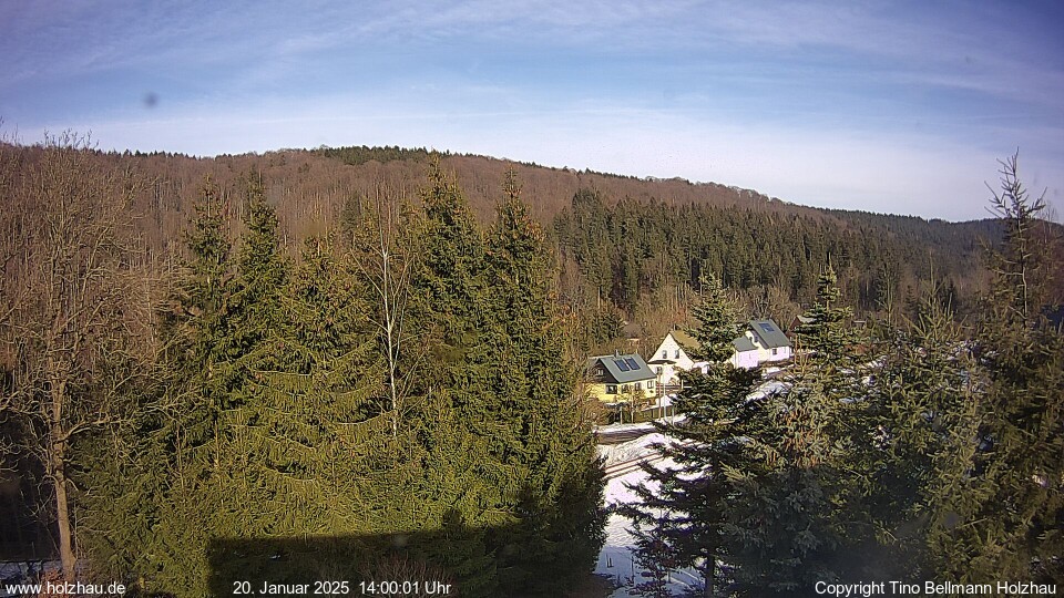 Webcam Holzhau am 20.01.2025 in Holzhau (Erzgebirge)